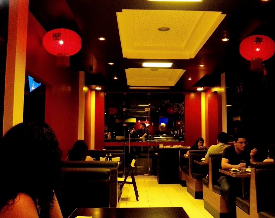 Delicious sushi spread