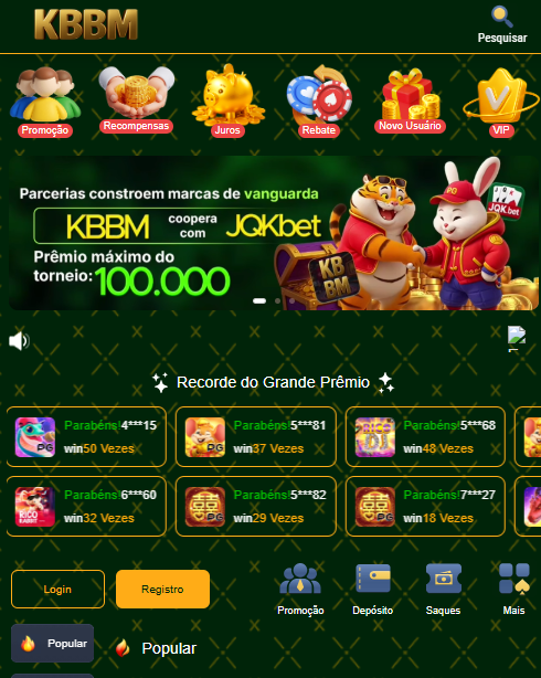 Cassino de Slots modelo chinês KBBM
